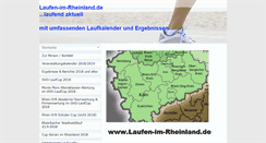 Desktop Screenshot of laufen-im-rheinland.de